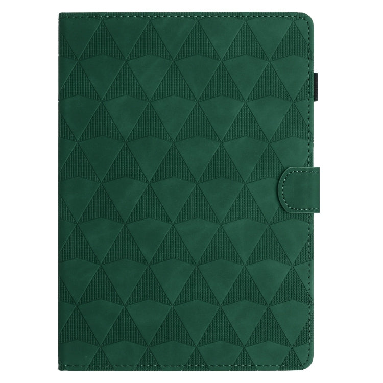 For iPad Pro 11 2024 Diamond Texture Embossed Leather Smart Tablet Case(Green) - iPad Pro 11 2024 Cases by PMC TechLife | Online Shopping South Africa | PMC TechLife | Buy Now Pay Later Mobicred