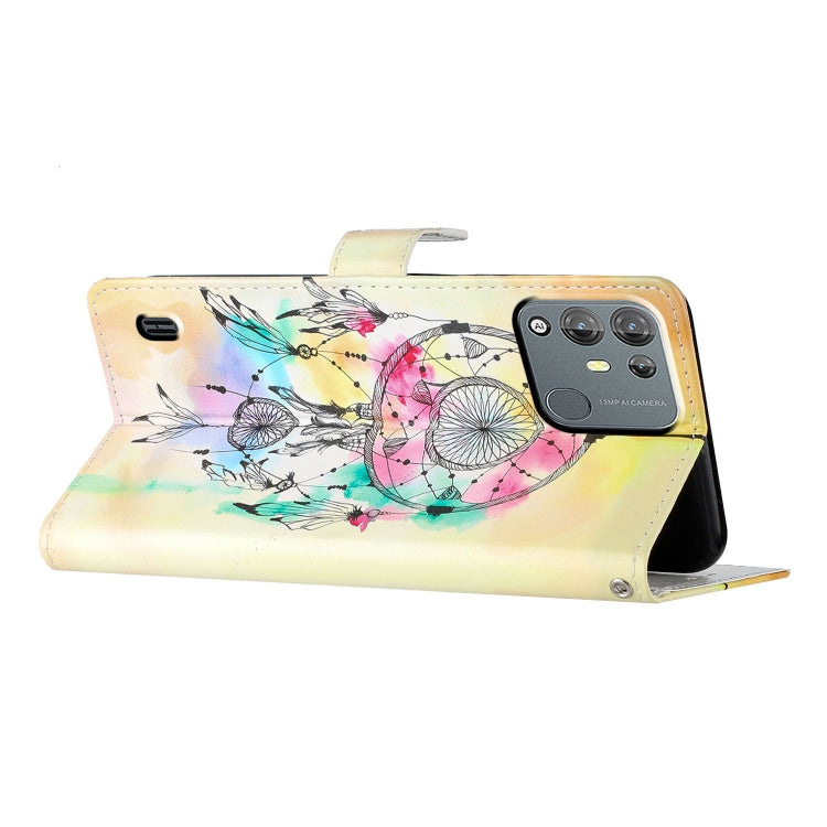 For Blackview A55 Pro Colored Drawing Leather Phone Case(Dream Catcher) - More Brand by PMC TechLife | Online Shopping South Africa | PMC TechLife | Buy Now Pay Later Mobicred