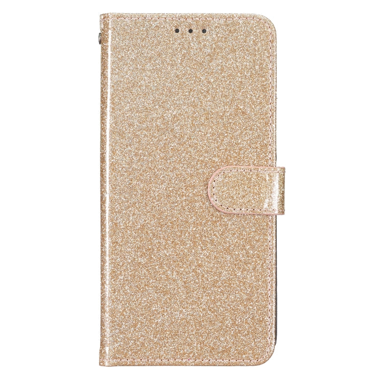 For Blackview A53 Pro Glitter Powder Flip Leather Phone Case(Gold) - More Brand by PMC TechLife | Online Shopping South Africa | PMC TechLife