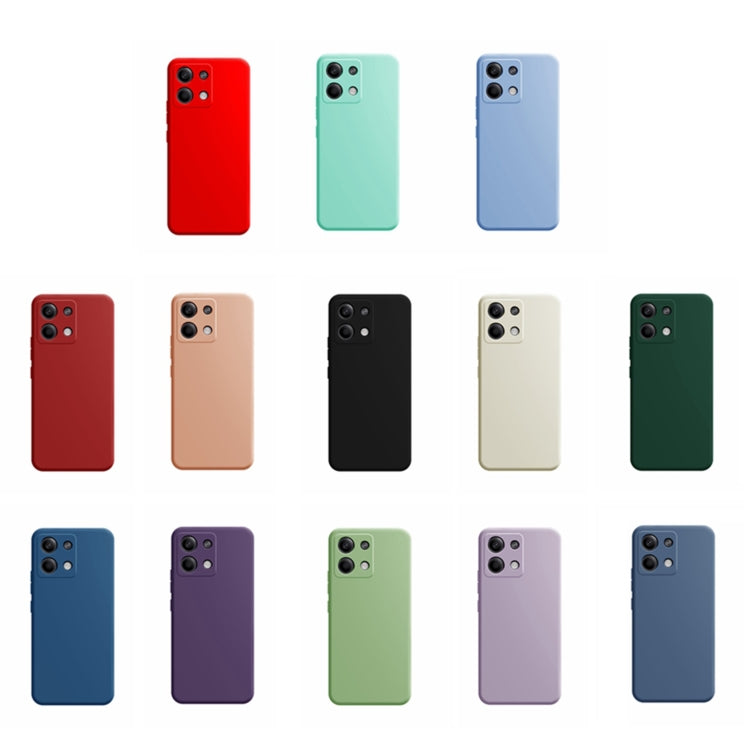 For Xiaomi Redmi Note 13 Pro 5G Imitation Liquid Silicone Phone Case(White) - Note 13 Pro Cases by PMC TechLife | Online Shopping South Africa | PMC TechLife | Buy Now Pay Later Mobicred