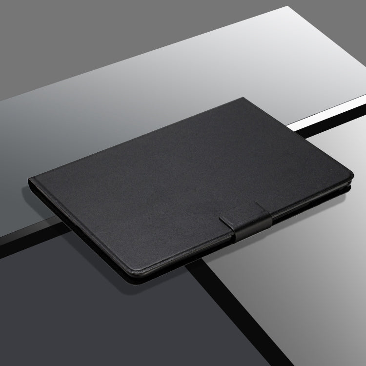 For Lenovo Tab P12 2023 / TB370FU Pure Color Smart Leather Tablet Case(Black) - Lenovo by PMC TechLife | Online Shopping South Africa | PMC TechLife | Buy Now Pay Later Mobicred