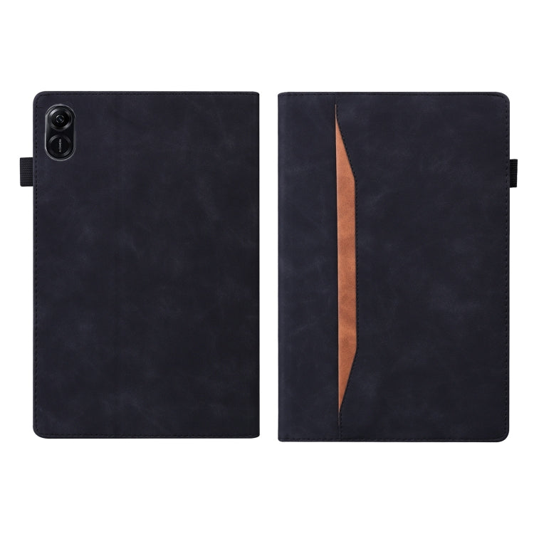 For Honor Pad X8a Splicing Shockproof Leather Tablet Case(Black) - Honor by PMC TechLife | Online Shopping South Africa | PMC TechLife | Buy Now Pay Later Mobicred