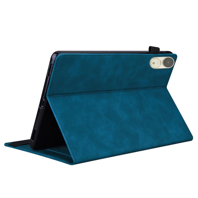 For Honor Pad V9 Splicing Shockproof Leather Tablet Case(Blue) - Honor by PMC TechLife | Online Shopping South Africa | PMC TechLife | Buy Now Pay Later Mobicred