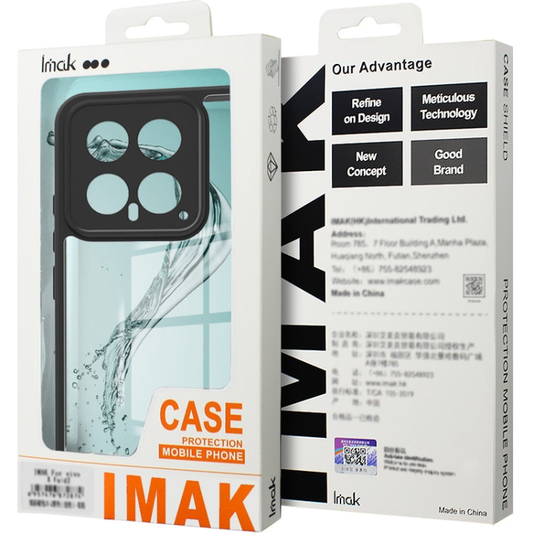 For vivo iQOO 12 5G imak UX-9A Series Four-corner Airbag Shockproof Phone Case - iQOO 12 Cases by imak | Online Shopping South Africa | PMC Jewellery | Buy Now Pay Later Mobicred