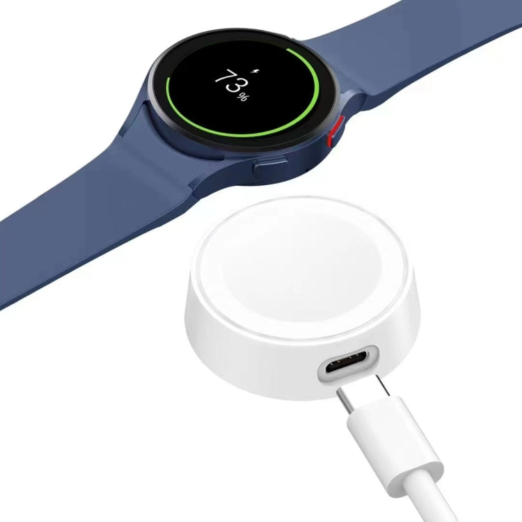 For Apple Watch Series Portable Smart Watch Magnetic Wireless Charger(White) - Charger / Holder by PMC Jewellery | Online Shopping South Africa | PMC Jewellery