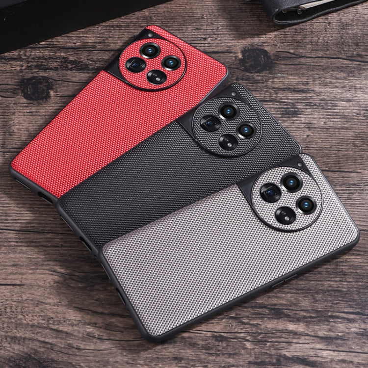For OnePlus 12 Nylon Cloth Texture +TPU Phone Case(Green) - OnePlus Cases by PMC TechLife | Online Shopping South Africa | PMC TechLife | Buy Now Pay Later Mobicred