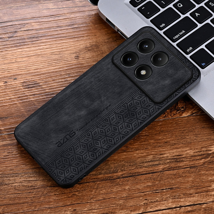 For Xiaomi Redmi K70 AZNS 3D Embossed Skin Feel Phone Case(Black) - Xiaomi Cases by AZNS | Online Shopping South Africa | PMC Jewellery | Buy Now Pay Later Mobicred