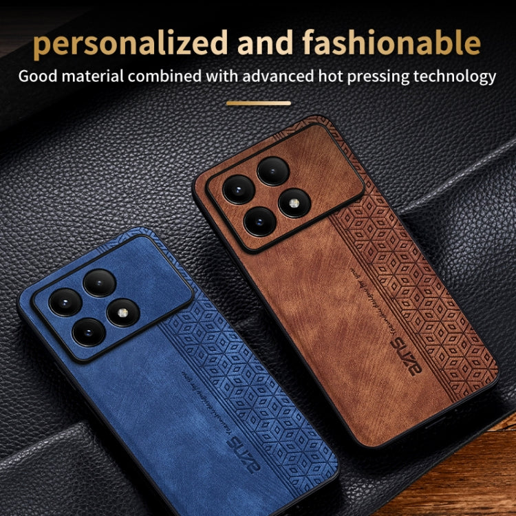 For Xiaomi Redmi K70 AZNS 3D Embossed Skin Feel Phone Case(Black) - Xiaomi Cases by AZNS | Online Shopping South Africa | PMC Jewellery | Buy Now Pay Later Mobicred