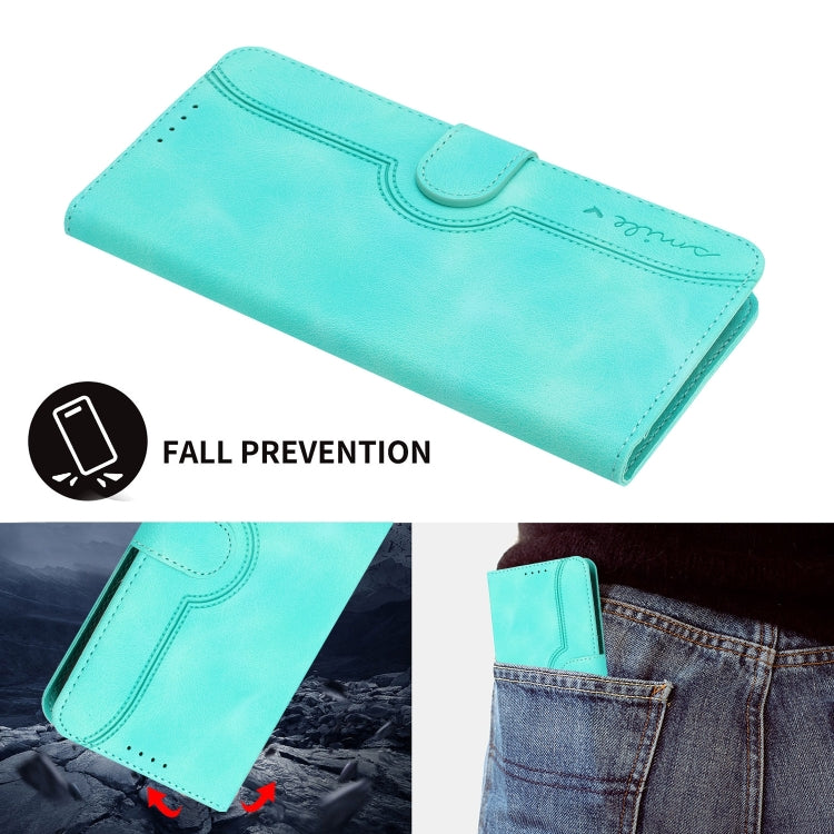 For Google Pixel 9 Pro Heart Pattern Skin Feel Leather Phone Case(Light Blue) - Google Cases by PMC TechLife | Online Shopping South Africa | PMC TechLife | Buy Now Pay Later Mobicred