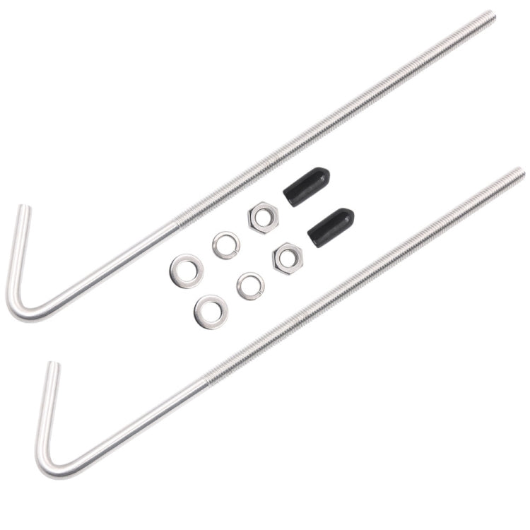 LS05 10 inch Car Battery Fixing Stainless Steel Bracket Bolt Kit - Engine Fittings by PMC TechLife | Online Shopping South Africa | PMC TechLife | Buy Now Pay Later Mobicred