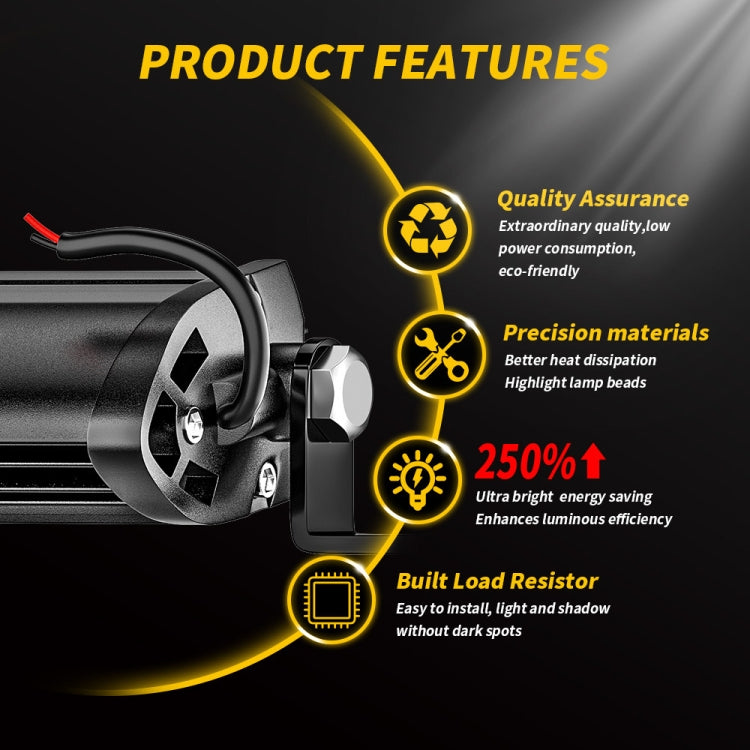 9-30V 12W 6000K Car LED Work Light(White Light) - Work Lights by PMC TechLife | Online Shopping South Africa | PMC TechLife | Buy Now Pay Later Mobicred