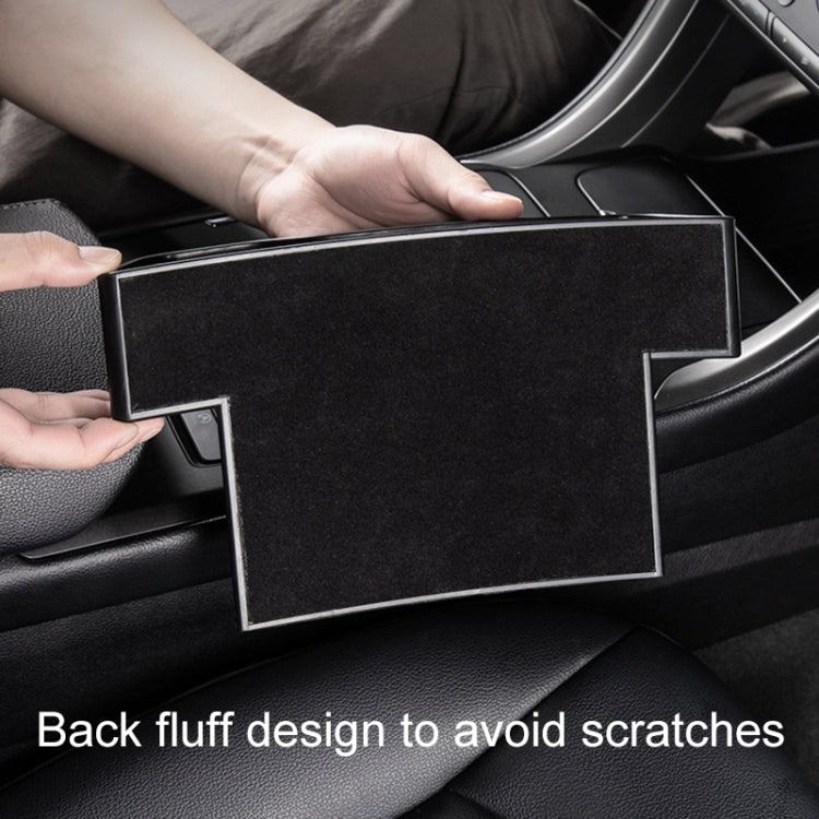 Car Multi-functional Console Box Cup Holder Seat Gap Side Storage Box, Leather Style, Color:Brown(Front Passenger Seat) - Stowing Tidying by PMC TechLife | Online Shopping South Africa | PMC TechLife | Buy Now Pay Later Mobicred