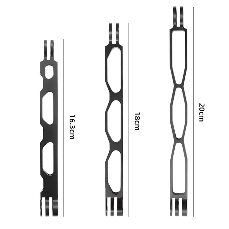 20cm Aluminium Extension Arm Hollow Grip Extender(Silver) - Others by PMC TechLife | Online Shopping South Africa | PMC TechLife | Buy Now Pay Later Mobicred