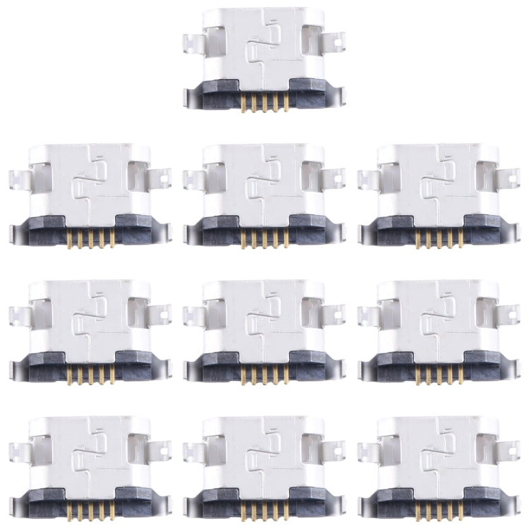 For Infinix Smart 6 Plus India 10pcs Original Charging Port Connector - Single Tail Connector by PMC Jewellery | Online Shopping South Africa | PMC Jewellery