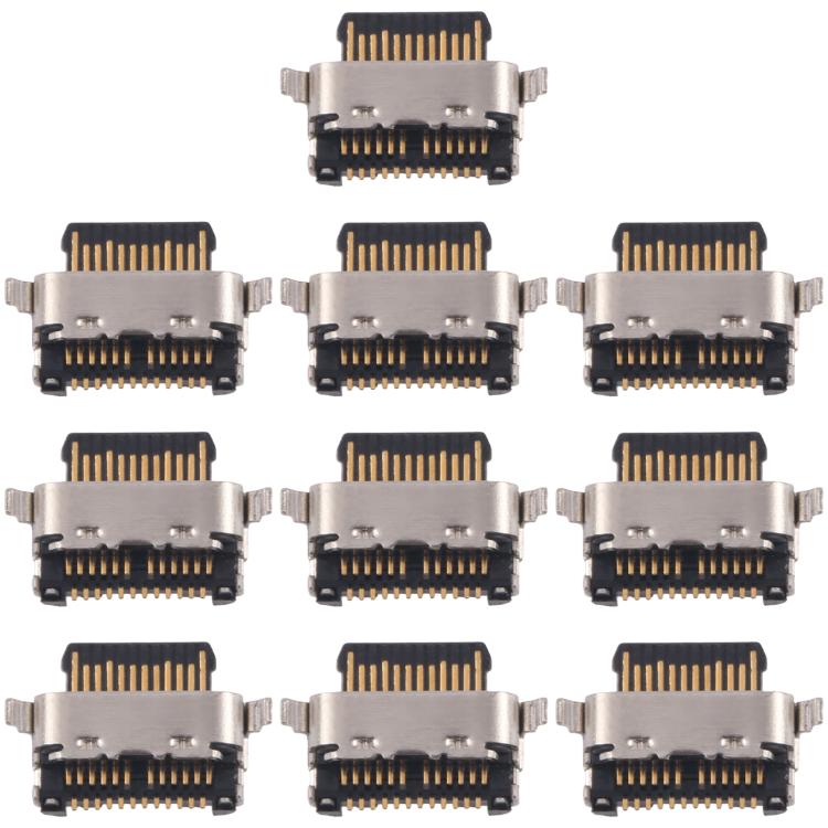 For Infinix Smart 7 Plus X6517 10pcs Original Charging Port Connector - Single Tail Connector by PMc TechLife | Online Shopping South Africa | PMc TechLife | Buy Now Pay Later Mobicred