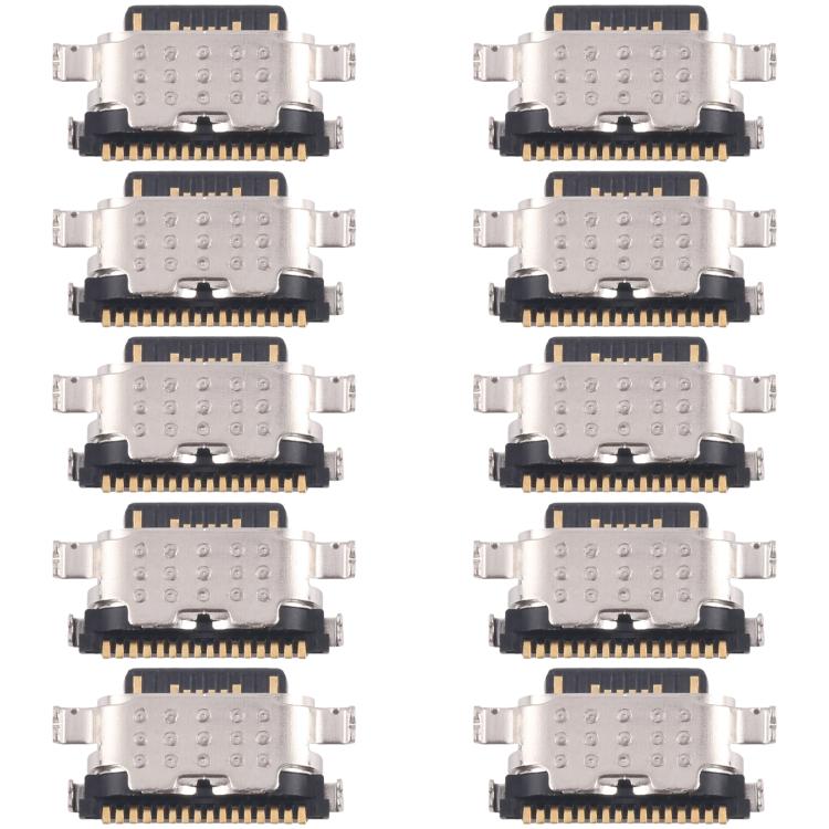 For Infinix Note 40 Pro 4G X6850 10pcs Original Charging Port Connector - Single Tail Connector by PMc TechLife | Online Shopping South Africa | PMc TechLife | Buy Now Pay Later Mobicred