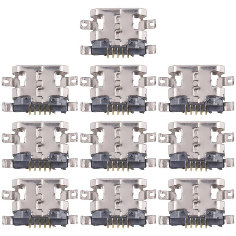 For Infinix Hot 10 Play X688C 10pcs Original Charging Port Connector - Single Tail Connector by PMc TechLife | Online Shopping South Africa | PMc TechLife | Buy Now Pay Later Mobicred