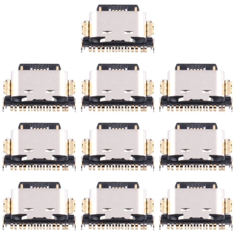 For vivo iQOO Z6 10pcs Original Charging Port Connector - Single Tail Connector by PMC TechLife | Online Shopping South Africa | PMC TechLife
