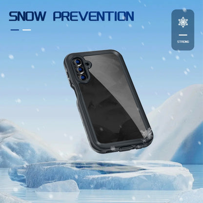 For Samsung Galaxy A15 5G RedPepper 360 Full Body Rugged IP68 Waterproof Phone Case(Black) - Galaxy Phone Cases by RedPepper | Online Shopping South Africa | PMC Jewellery