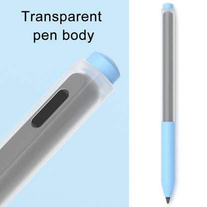 For Lenovo Xiaoxin Stylus Pen 2 Stylus Jelly Silicone Protective Cover(Sky Blue) - Pencil Accessories by PMC Jewellery | Online Shopping South Africa | PMC Jewellery