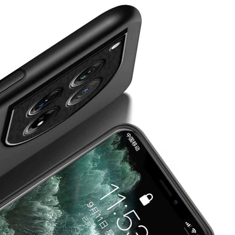 For OnePlus 12 Classic Tilt Strip Grain Magnetic Shockproof PC + TPU Phone Case(Black) - OnePlus Cases by PMC TechLife | Online Shopping South Africa | PMC TechLife