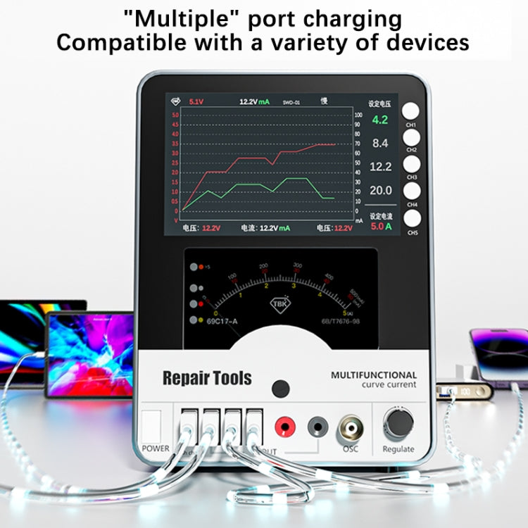 TBK 217 150W 30V 5A Curved DC Regulated Power Supply, UK Plug - Power Supply by TBK | Online Shopping South Africa | PMC Jewellery | Buy Now Pay Later Mobicred