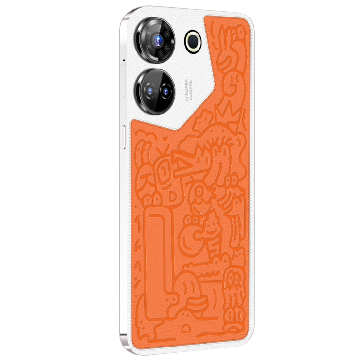 C20 Art Edition, 3GB+32GB, 6.53 inch Face Identification Android 8.1 MTK6753 Octa Core , Network: 4G, Dual SIM(Orange) -  by PMC TechLife | Online Shopping South Africa | PMC TechLife