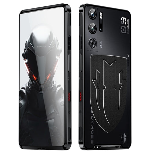 For ZTE nubia Red Magic 9 Pro Metal Cooling Phone Case(Black) - ZTE Cases by PMC Jewellery | Online Shopping South Africa | PMC Jewellery | Buy Now Pay Later Mobicred