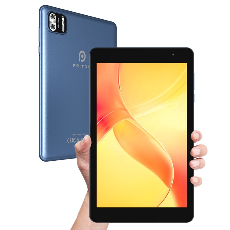 Pritom B8 WiFi Tablet PC 8 inch,  4GB+64GB, Android 13 Allwinner A523 Octa Core CPU Support Google Play(Blue) - Other by PRITOM | Online Shopping South Africa | PMC Jewellery | Buy Now Pay Later Mobicred