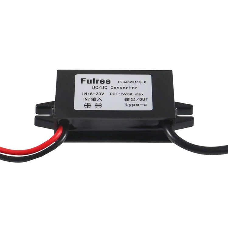 12V to 5V 3A Car Power Converter DC Module Voltage Regulator, Style:2 in 1 Dual USB Female - Car Modification by PMC Jewellery | Online Shopping South Africa | PMC Jewellery | Buy Now Pay Later Mobicred