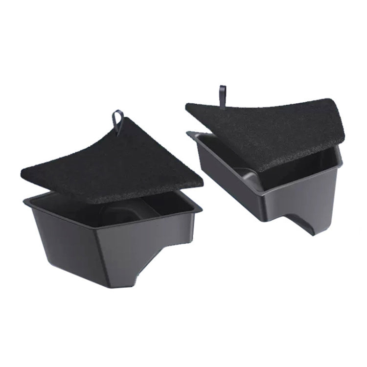 For Tesla Model 3 2pcs / Set Car Trunk Side Storage Box, Flagship Model, Style:with Cover - Stowing Tidying by PMC TechLife | Online Shopping South Africa | PMC TechLife | Buy Now Pay Later Mobicred