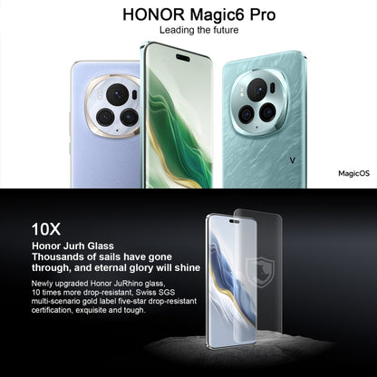 Honor Magic6 Pro, 16GB+1TB,  6.8 inch Magic OS 8.0 Snapdragon 8 Gen 3 Octa Core up to 3.3GHz, Network: 5G, OTG, NFC, Support Google Play(White) - Honor by Huawei | Online Shopping South Africa | PMC Jewellery | Buy Now Pay Later Mobicred