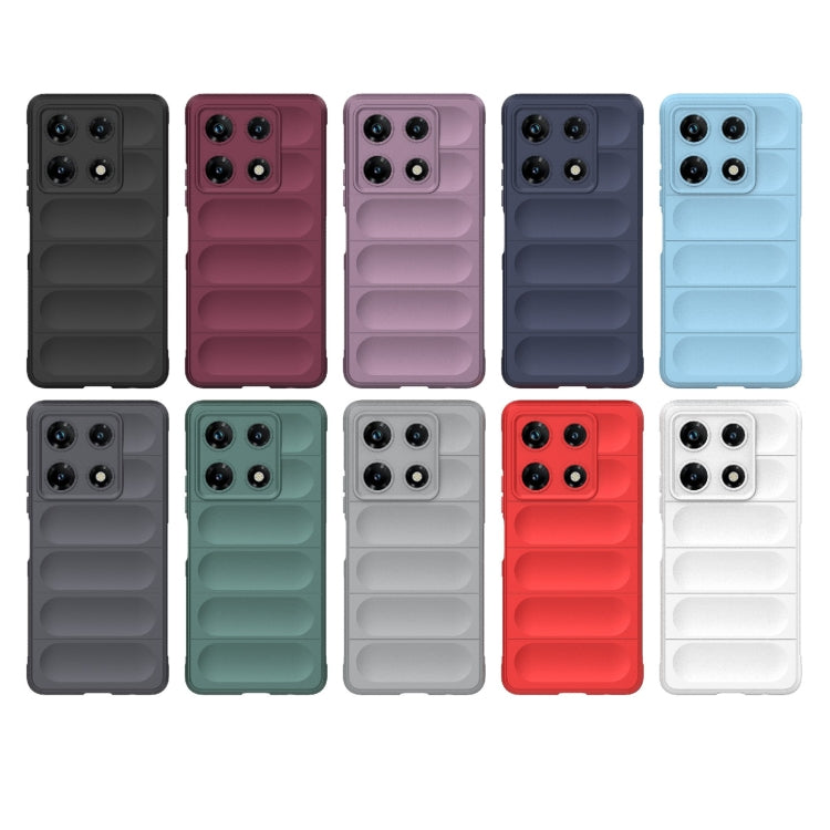 For Infinix Note 30 Pro X6788 Magic Shield TPU + Flannel Phone Case(Light Blue) - Infinix Cases by PMC TechLife | Online Shopping South Africa | PMC TechLife | Buy Now Pay Later Mobicred