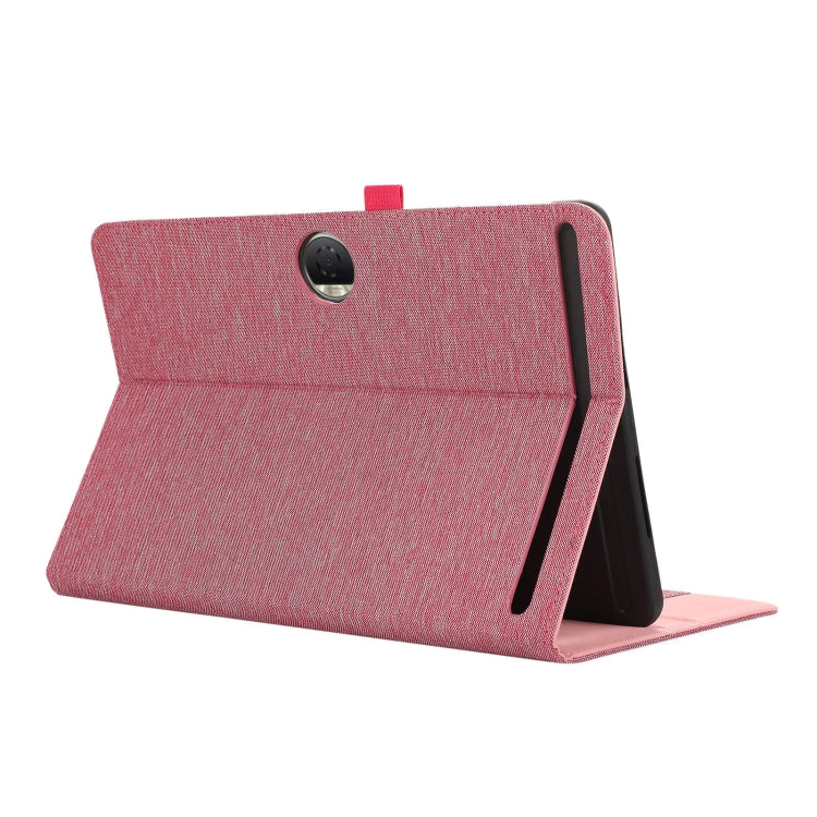 For Honor Pad 9 Fabric Texture Horizontal Flip Leather Tablet Case(Wine Red) - free shipping - PMC TechLife - Order now!