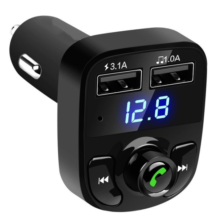 X8 Car MP3 Wireless Stereo Music Player FM Transmitter(Black) - Bluetooth Car Kits by PMC Jewellery | Online Shopping South Africa | PMC Jewellery | Buy Now Pay Later Mobicred