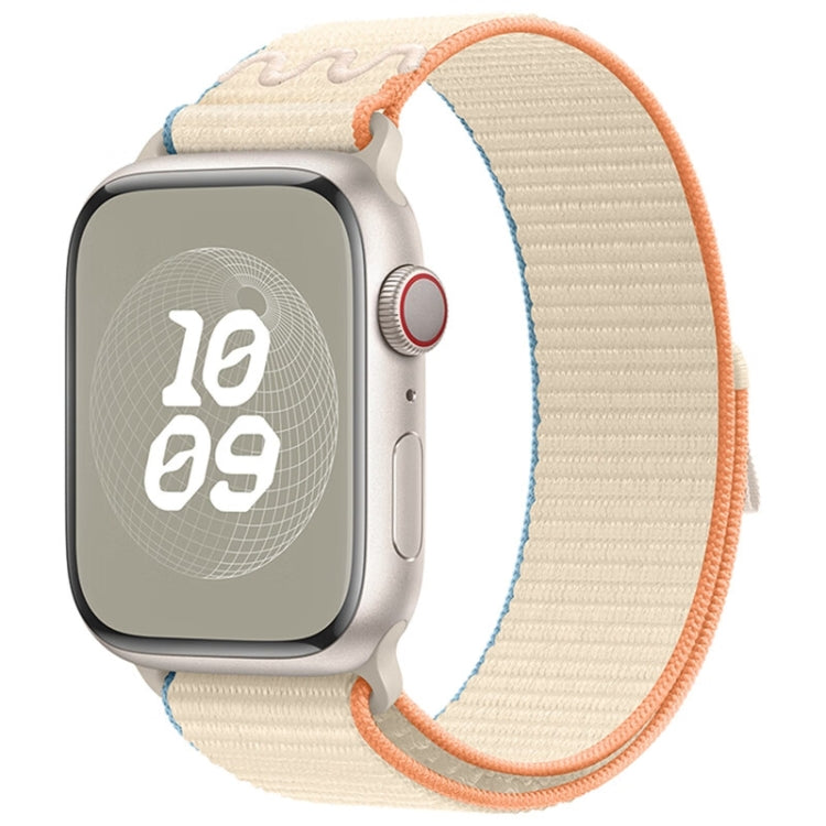 For Apple Watch SE 44mm Loop Nylon Watch Band(Milky White) - free shipping - PMC TechLife - Order now!
