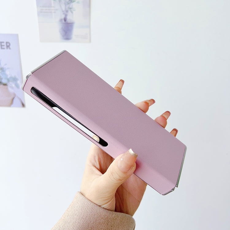 For Huawei Mate Xs 2 Morandi Pearlescent Paint Shockproof Phone Case(White) - Huawei Cases by PMC TechLife | Online Shopping South Africa | PMC TechLife