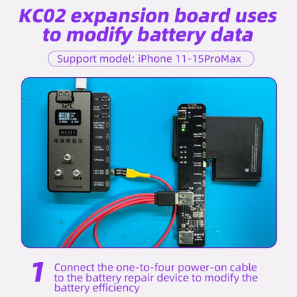 i2C KC02 Battery Data Repair Expansion Board Modifying Battery Efficiency for iPhone 11-15 Pro Max - Test Tools by PMC Jewellery | Online Shopping South Africa | PMC Jewellery