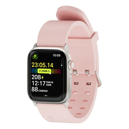 For Apple Watch SE 2022 40mm Luminous Colorful Light Silicone Watch Band(Pink) - Watch Bands by PMC Jewellery | Online Shopping South Africa | PMC Jewellery