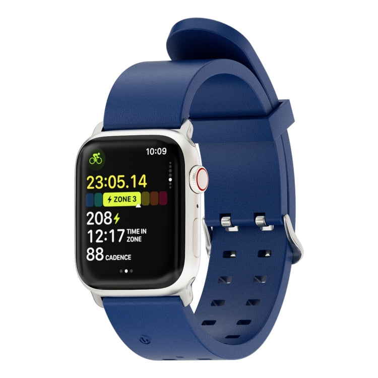 For Apple Watch Series 2 42mm Luminous Colorful Light Silicone Watch Band(Blue) - free shipping - PMC TechLife - Order now!