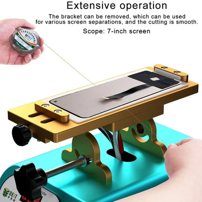 BEST B-918B 7 inch Multi-function Mobile Phone Screen Rotary Separator, EU Plug - Separation Equipment by BEST | Online Shopping South Africa | PMC Jewellery | Buy Now Pay Later Mobicred