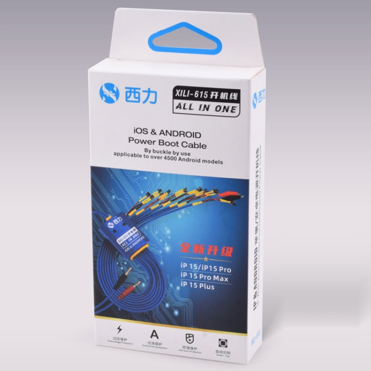 XILI 615 iBoot Power Supply On/Off Boot Line for iPhone 6 Plus-15 Pro Max / Android - Test Tools by XINLI | Online Shopping South Africa | PMC Jewellery | Buy Now Pay Later Mobicred