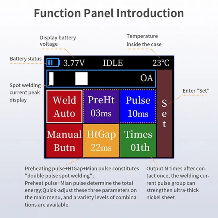QianLi Macaron Max Portable Double Pulse Integrated Battery Spot Welding Machine - Others by QIANLI | Online Shopping South Africa | PMC TechLife | Buy Now Pay Later Mobicred