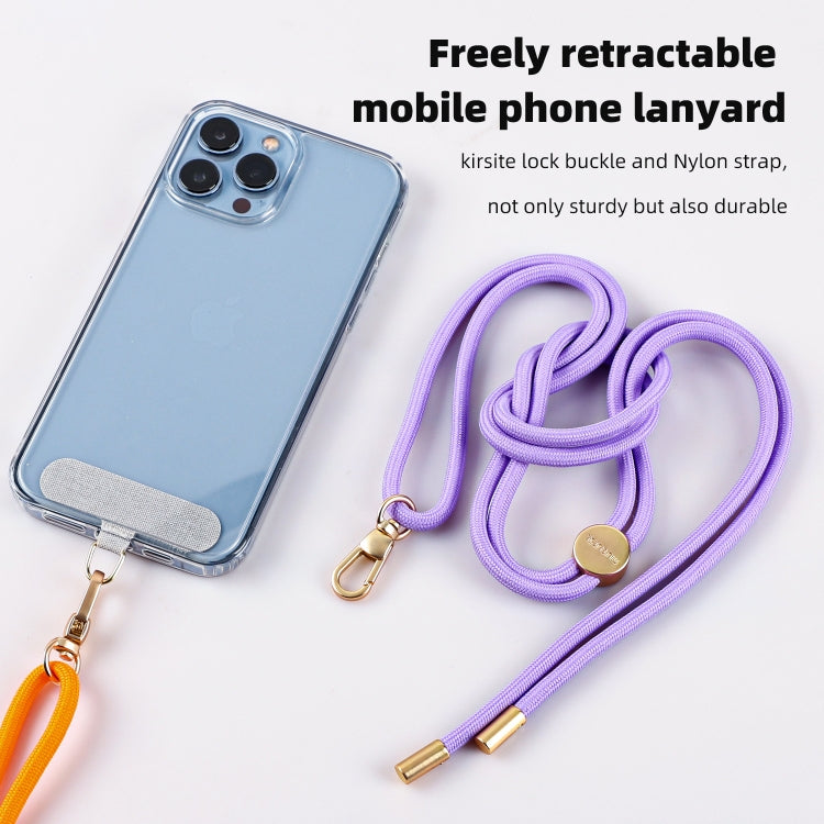 mutural Universal Mobile Phone Solid Color Lanyard(Orange) - free shipping - PMc TechLife - Order now!