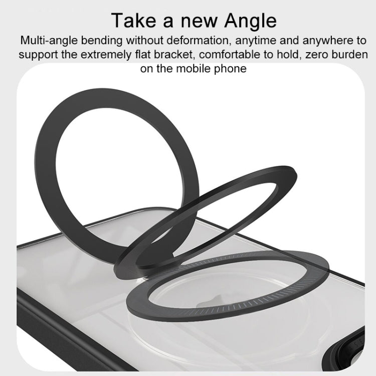 For iPhone 14 Shield Armor MagSafe Holder Phone Case(Blue) - free shipping - PMC TechLife - Order now!