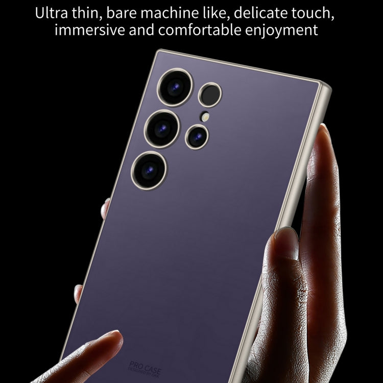 For Samsung Galaxy S24 Ultra 5G GKK AG Craft Skin Feel Full Coverage Phone Case(Grey) - free shipping - PMC TechLife - Order now!