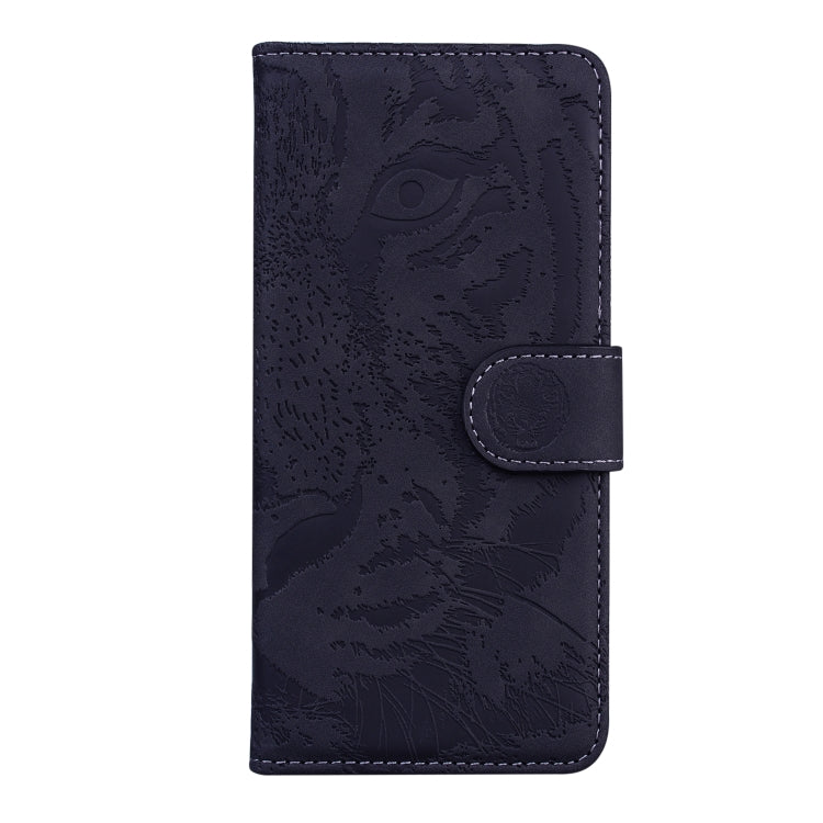 For Google Pixel 9 Pro 5G Tiger Embossing Pattern Flip Leather Phone Case(Black) - Google Cases by PMC TechLife | Online Shopping South Africa | PMC TechLife | Buy Now Pay Later Mobicred