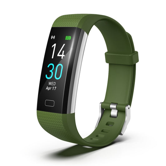 S5-4 Smart Bracelet IP68 Waterproof Heart Rate Sport Fitness Tracker Smart Watch(Army Green) - Smart Wristbands by PMC Jewellery | Online Shopping South Africa | PMC Jewellery