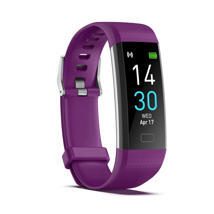 S5-4 Smart Bracelet IP68 Waterproof Heart Rate Sport Fitness Tracker Smart Watch(Purple) - Smart Wristbands by PMC Jewellery | Online Shopping South Africa | PMC Jewellery