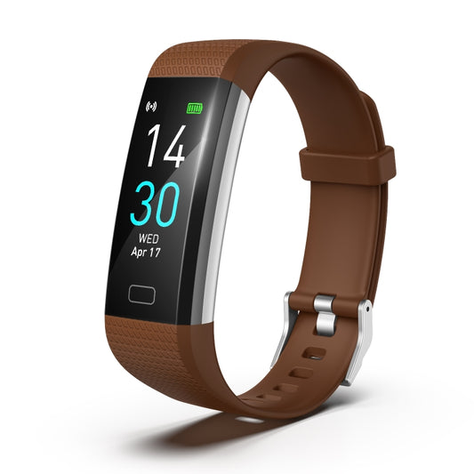 S5-4 Smart Bracelet IP68 Waterproof Heart Rate Sport Fitness Tracker Smart Watch(Brown) - Smart Wristbands by PMC Jewellery | Online Shopping South Africa | PMC Jewellery